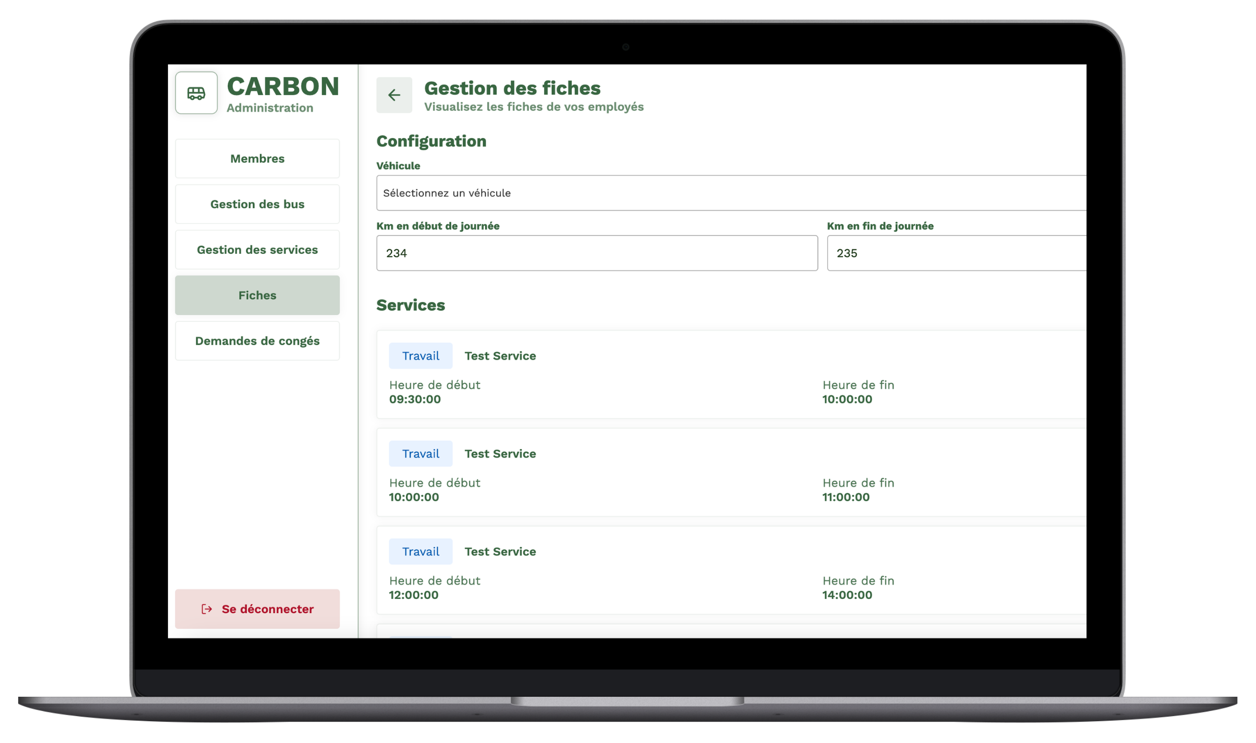 Carbon app 